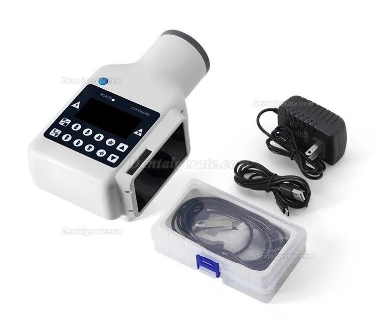 Tragbares Dental R&ouml;ntgenger&auml;t mit eingebautem Bildschirm + Digitaler Intraoral R&ouml;ntgensensor